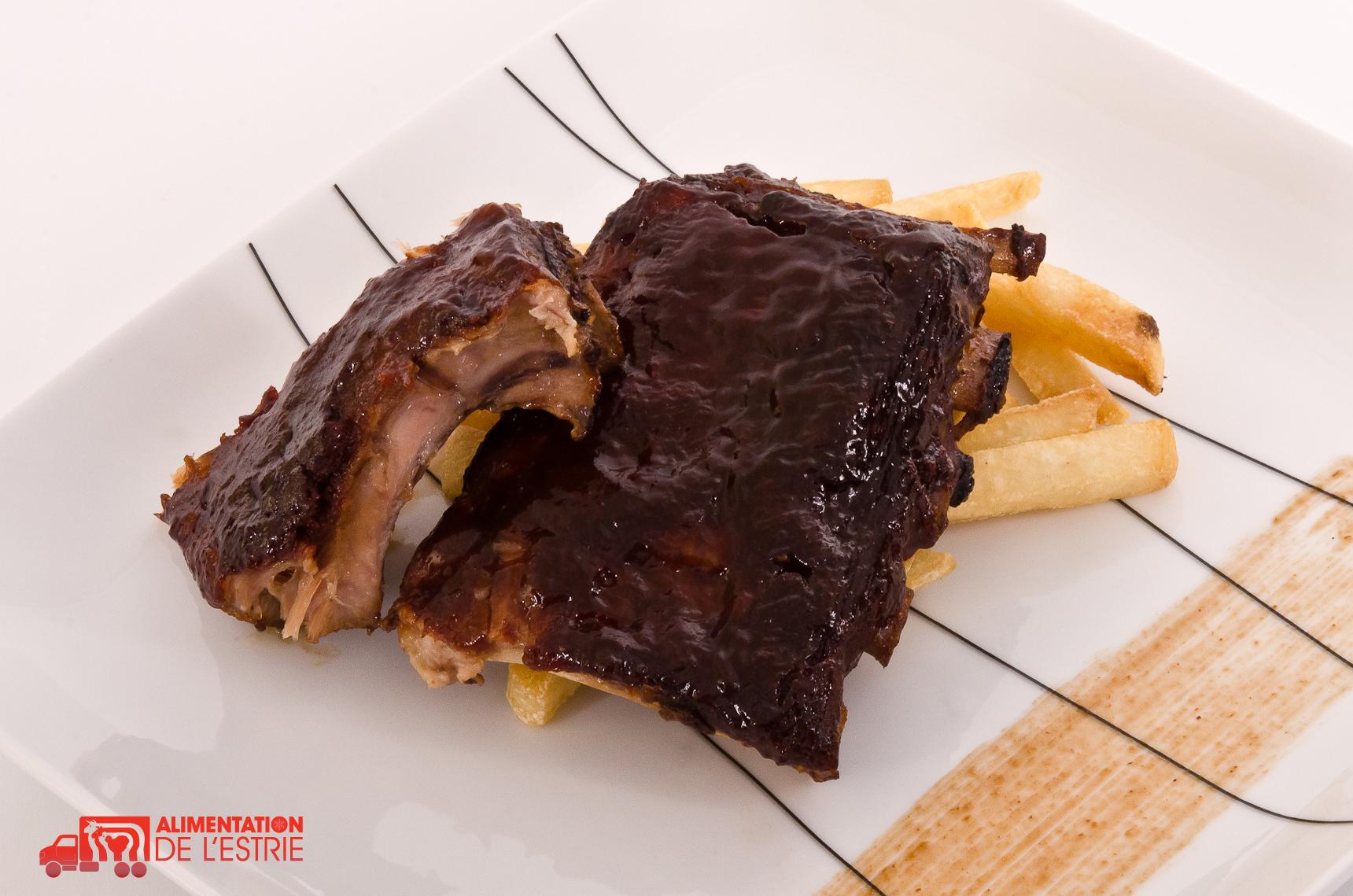 Côte levée BBQ précuit